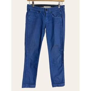 Stella McCartney Blue Low Rise Slim Capri Jeans Women’s Size 26